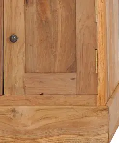 vidaXL Corner Sideboard 60x45x60 cm Solid Teak Wood