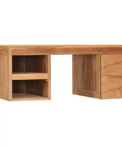 vidaXL Coffee Table 90x50x40 cm Solid Teak Wood