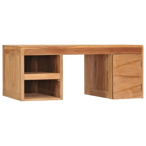 vidaXL Coffee Table 90x50x40 cm Solid Teak Wood