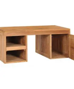 vidaXL Coffee Table 90x50x40 cm Solid Teak Wood