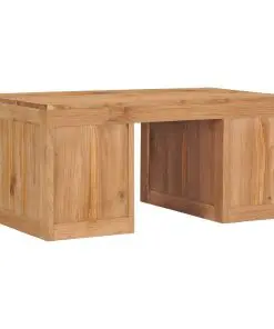 vidaXL Coffee Table 90x50x40 cm Solid Teak Wood