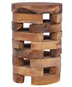 vidaXL Beside Cabinet 30x30x45 cm Solid Teak Wood