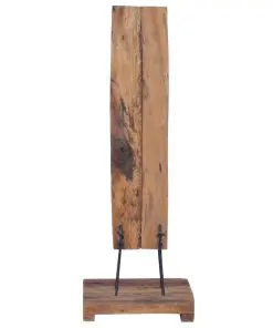 vidaXL Wine Rack for 6 Bottles 35x35x100 cm Solid Teak Wood