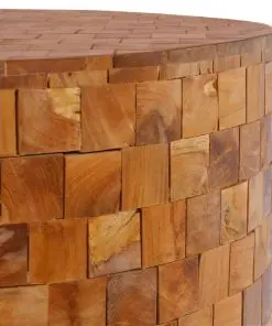 vidaXL Coffee Table 60x60x35 cm Solid Teak Wood