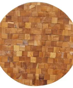 vidaXL Coffee Table 60x60x35 cm Solid Teak Wood