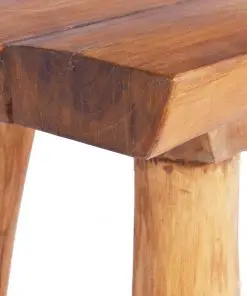 vidaXL Garden Bench 80 cm Solid Teak Wood