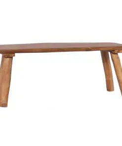 vidaXL Garden Bench 120 cm Solid Teak Wood