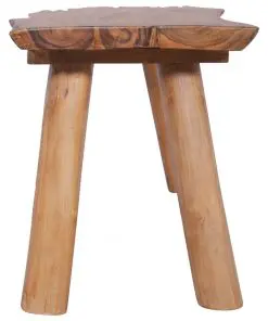 vidaXL Garden Bench 120 cm Solid Teak Wood