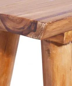 vidaXL Garden Bench 120 cm Solid Teak Wood