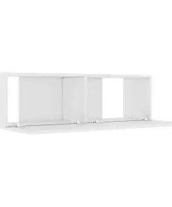 vidaXL TV Cabinet White 100x30x30 cm Chipboard