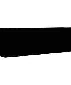 vidaXL TV Cabinet Black 100x30x30 cm Chipboard