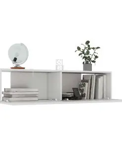 vidaXL TV Cabinet White 120x30x30 cm Chipboard