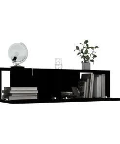 vidaXL TV Cabinet Black 120x30x30 cm Chipboard