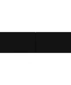 vidaXL TV Cabinet Black 120x30x30 cm Chipboard