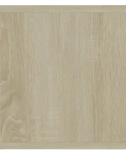 vidaXL TV Cabinet Sonoma Oak 120x30x30 cm Chipboard