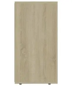 vidaXL Sideboard Sonoma Oak 120x36x69 cm Chipboard
