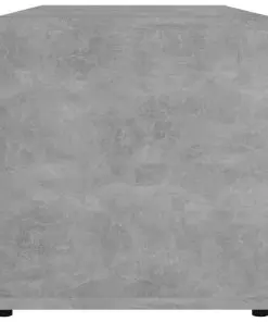 vidaXL TV Cabinet Concrete Grey 80x34x36 cm Chipboard