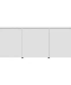 vidaXL TV Cabinet White 80x34x30 cm Chipboard