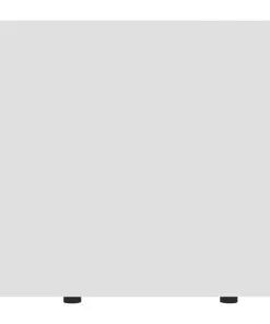 vidaXL TV Cabinet White 80x34x30 cm Chipboard