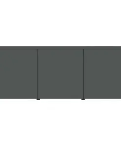 vidaXL TV Cabinet Grey 80x34x30 cm Chipboard