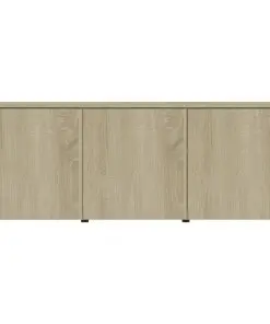 vidaXL TV Cabinet Sonoma Oak 80x34x30 cm Chipboard