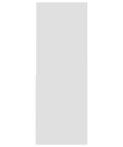 vidaXL Sideboard High Gloss Black 80x36x75 cm Chipboard