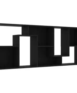 vidaXL Book Cabinet Black 67x24x161 cm Chipboard