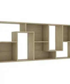 vidaXL Book Cabinet Sonoma Oak 67x24x161 cm Chipboard