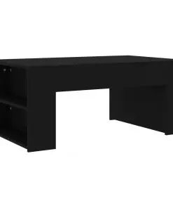 vidaXL Coffee Table Black 100x60x42 cm Chipboard