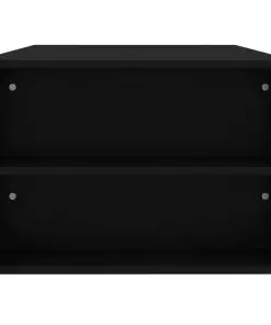 vidaXL Coffee Table Black 100x60x42 cm Chipboard