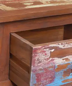 vidaXL Bedside Cabinet 45x35x40 cm Reclaimed Teak Wood