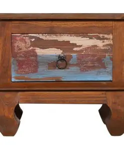 vidaXL Bedside Cabinet 45x35x40 cm Reclaimed Teak Wood