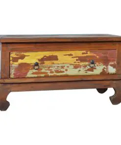 vidaXL Coffee Table 80x50x40 cm Reclaimed Teak Wood