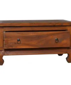 vidaXL Coffee Table 80x50x40 cm Solid Teak Wood