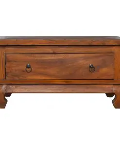 vidaXL Coffee Table 80x50x40 cm Solid Teak Wood