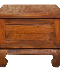 vidaXL Coffee Table 80x50x40 cm Solid Teak Wood