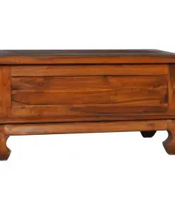 vidaXL Coffee Table 80x50x40 cm Solid Teak Wood