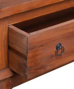 vidaXL Coffee Table 80x50x40 cm Solid Teak Wood
