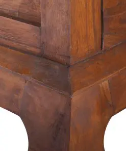 vidaXL Coffee Table 80x50x40 cm Solid Teak Wood