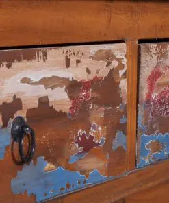 vidaXL TV Cabinet 110x35x40 cm Reclaimed Teak Wood