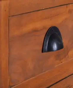 vidaXL Bedside Cabinet 40x35x60 cm Solid Teak Wood