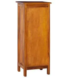 vidaXL Sideboard 45x35x110 cm Solid Teak Wood