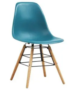 vidaXL 5 Piece Dining Set Plastic Turquoise