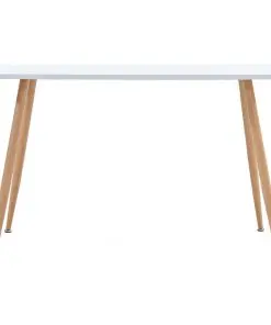 vidaXL 5 Piece Dining Set Plastic Blue