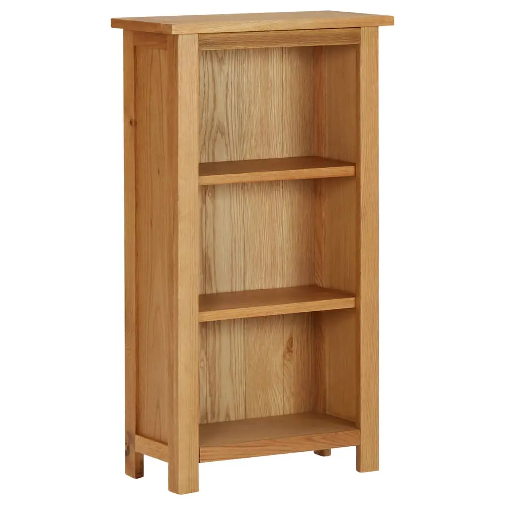 vidaXL Bookcase 45×22.5×82 cm Solid Oak Wood