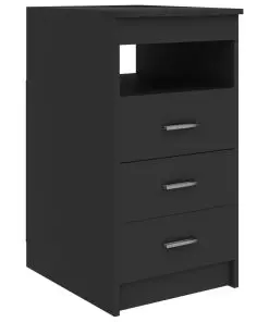 vidaXL Desk Grey 140x50x76 cm Chipboard