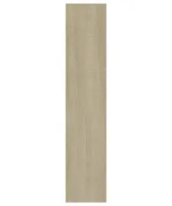 vidaXL Wall Shelf Sonoma Oak 90x16x78 cm Chipboard