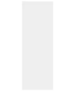 vidaXL Wall Shelf White 45.1x16x45.1 cm Chipboard