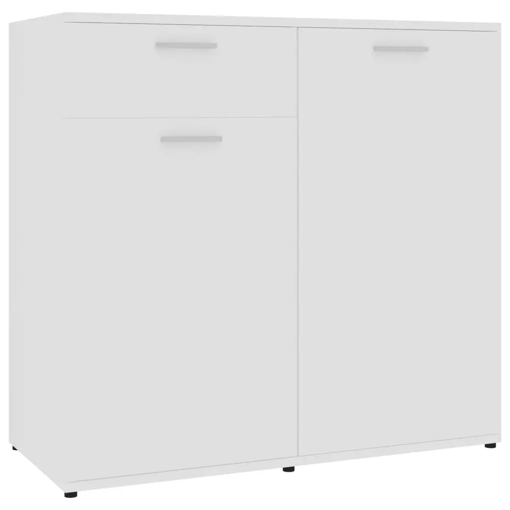 vidaXL Sideboard White 160x36x75 cm Chipboard