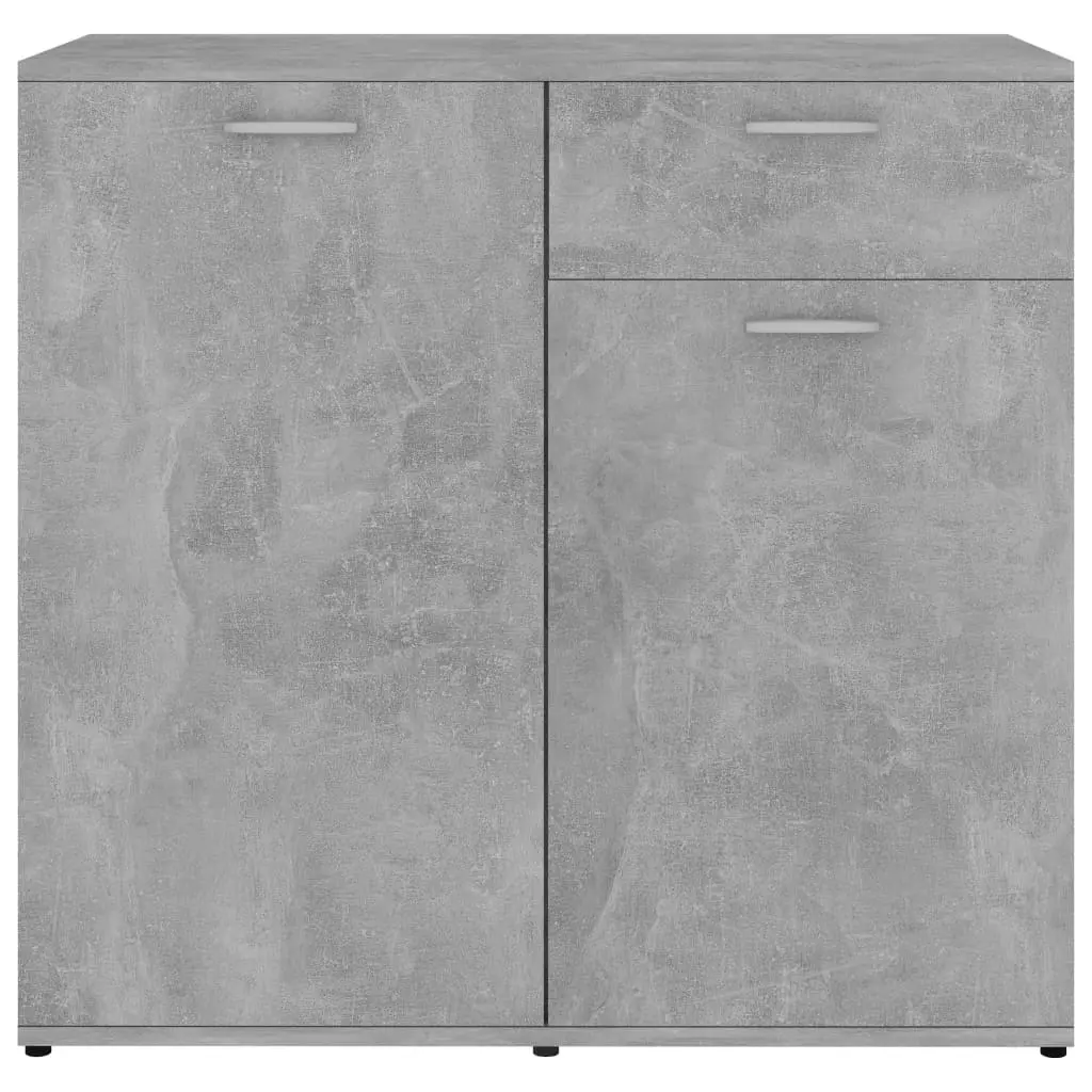 vidaXL Sideboard Concerte Grey 160x36x75 cm Chipboard